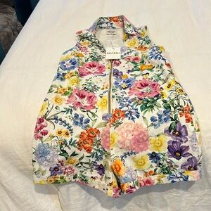 NWT MUMU Floral Reno Romper